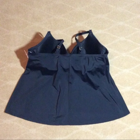 Swimsuits For All NWT Bra-Size Wrap Tankini, 44D - Picture 5 of 8
